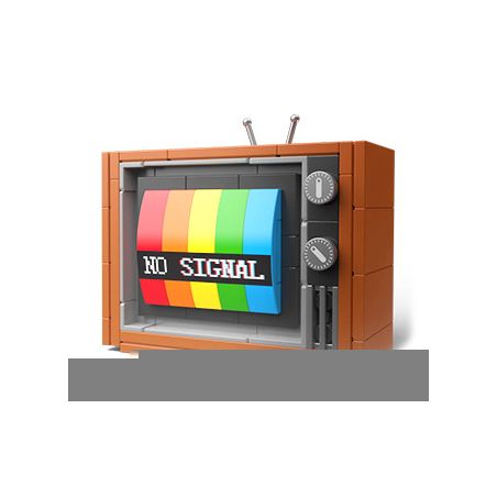 JAKI JK8210 8210 non  1970 TIVI MÀU NỘI ĐỊA bộ đồ chơi xếp lắp ráp ghép mô hình COLOR TELEVISION