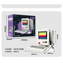 JAKI JK8210 8210 non  1970 TIVI MÀU NỘI ĐỊA bộ đồ chơi xếp lắp ráp ghép mô hình COLOR TELEVISION