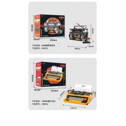 JAKI JK8210 8210 non  1970 TIVI MÀU NỘI ĐỊA bộ đồ chơi xếp lắp ráp ghép mô hình COLOR TELEVISION