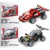 QIZHILE 6047-1 6047-2 non  QUÁN TÍNH bộ đồ chơi xếp lắp ráp ghép mô hình  SPEED RACER Kỹ Thuật Công Nghệ Cao Mô Hình Phương Tiện 402 khối
