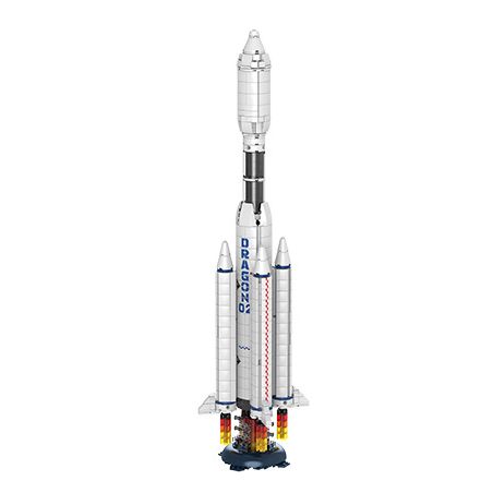 JAKI JK9103 9103 non  TÊN LỬA VẬN CHUYỂN SỐ 2 SHENLONG bộ đồ chơi xếp lắp ráp ghép mô hình SPACE QIEST ROCKET DRAGON 02 1391 khối