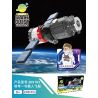 JAKI JK9102 9102 non  CANGWEI SỐ 1 TÀU VŨ TRỤ CÓ NGƯỜI LÁI bộ đồ chơi xếp lắp ráp ghép mô hình SPACE QIEST SPACECRAFT COSMO 01 290 khối
