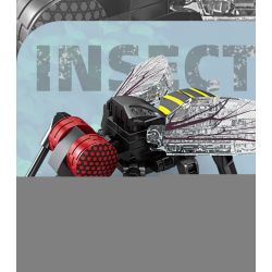 Kazi KY80040 80040 MINGDI LEIBAO K0375 0375 non  HỌ CÔN TRÙNG 8 MẪU BỌ NGỰA RUỒI KIẾN ONG CHUỒN ĐOM ĐÓM RÙA ỐC SÊN bộ đồ chơi xếp lắp ráp ghép mô hình Creator INSECT Sáng Tạo 692 khối