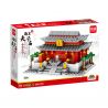 MINGDI K0259 0259 non  BỐN TÒA NHÀ NỔI TIẾNG-TÒA CỔ 4 LOẠI ĐỀN THỜ KHỔNG TỬ NAM KINH TƯỞNG NIỆM TÔN TRUNG SƠN VẠN LÝ TRƯỜNG THÀNH ĐÌNH XUÂN bộ đồ chơi xếp lắp ráp ghép mô hình Architecture Công Trình Kiến Trúc 1033 khối
