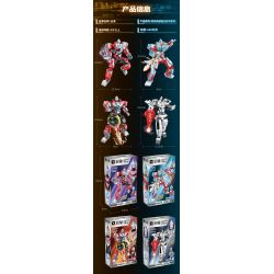 Enlighten 75049 Qman 75049 non  ORB ENHANCED MECH BẢN GỐC bộ đồ chơi xếp lắp ráp ghép mô hình Ultraman Vệ Binh Vũ Trụ Siêu Nhân Điện Quang