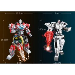 Enlighten 75049 Qman 75049 non  ORB ENHANCED MECH BẢN GỐC bộ đồ chơi xếp lắp ráp ghép mô hình Ultraman Vệ Binh Vũ Trụ Siêu Nhân Điện Quang