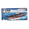 SHENZHEN RAEL ENTERTAINMENT 60009 non  ĐẤT NƯỚC CÂN MÁY BAY TRUNG QUỐC CARRIER SHANDONG bộ đồ chơi xếp lắp ráp ghép mô hình Military Army PLA. NAVY SHANDONG Quân Sự Bộ Đội 1824 khối