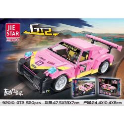 JIESTAR 92010 non  GT2. bộ đồ chơi xếp lắp ráp ghép mô hình Racers Đua Tốc Độ 520 khối