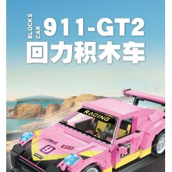 JIESTAR 92010 non  GT2. bộ đồ chơi xếp lắp ráp ghép mô hình Racers Đua Tốc Độ 520 khối