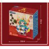 KAIDO KD99005-2 99005-2 non  XU HƯỚNG CẦU MAY QUỐC GIA RỒNG BAY CƯỠI TÀI LỘC ÔNG LONG ER bộ đồ chơi xếp lắp ráp ghép mô hình Chinese Traditional Festivals Lễ Hội Cổ Truyền