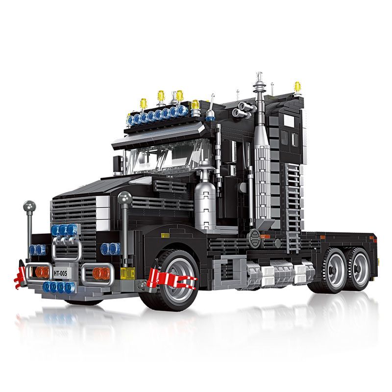 JIESTAR 92005 non  XE TẢI HẠNG NẶNG bộ đồ chơi xếp lắp ráp ghép mô hình Racers HEAVY TRUCK Đua Tốc Độ 1545 khối