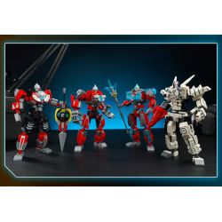 Enlighten 75048 Qman 75048 non  MÁY MÓC TĂNG CƯỜNG THIÊN HÀ bộ đồ chơi xếp lắp ráp ghép mô hình Ultraman Vệ Binh Vũ Trụ Siêu Nhân Điện Quang