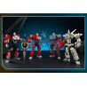 Enlighten 75048 Qman 75048 non  MÁY MÓC TĂNG CƯỜNG THIÊN HÀ bộ đồ chơi xếp lắp ráp ghép mô hình Ultraman Vệ Binh Vũ Trụ Siêu Nhân Điện Quang