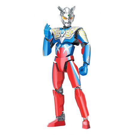 Enlighten 75052 Qman 75052 non  SIÊU ANH HÙNG ULTRAMAN ZERO MECHA bộ đồ chơi xếp lắp ráp ghép mô hình