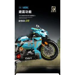 QIZHILE 85006 non  MÙA XUÂN BREEZE CFMOTO 250SR bộ đồ chơi xếp lắp ráp ghép mô hình  Kỹ Thuật Công Nghệ Cao Mô Hình Phương Tiện