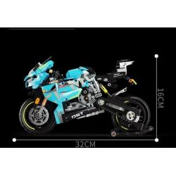 QIZHILE 85006 non  MÙA XUÂN BREEZE CFMOTO 250SR bộ đồ chơi xếp lắp ráp ghép mô hình  Kỹ Thuật Công Nghệ Cao Mô Hình Phương Tiện