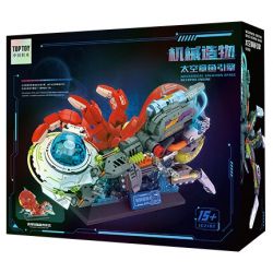 TOPTOY TC2102 2102 non  SÁNG TẠO CƠ KHÍ ĐỘNG BẠCH TUỘC KHÔNG GIAN bộ đồ chơi xếp lắp ráp ghép mô hình MK.T03