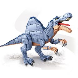 PanlosBrick 611008 Panlos Brick 611008 non  THẾ GIỚI KHỦNG LONG SPINOSAURUS bộ đồ chơi xếp lắp ráp ghép mô hình Creator Expert Chuyên Gia Sáng Tạo 1790 khối
