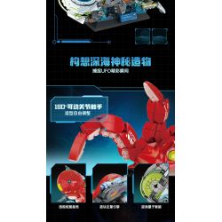 TOPTOY TC2102 2102 non  SÁNG TẠO CƠ KHÍ ĐỘNG BẠCH TUỘC KHÔNG GIAN bộ đồ chơi xếp lắp ráp ghép mô hình MK.T03