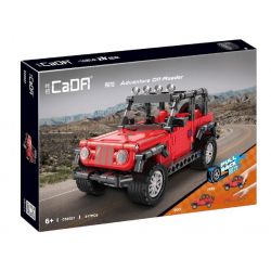 CADA DOUBLEE C52027 52027 non  CUỘC PHIÊU LƯU · XE HƠI NGOÀI ĐƯỜNG 1:18 tỷ lệ 1:18 bộ đồ chơi xếp lắp ráp ghép mô hình  ADVENTURE OFF-ROADER Kỹ Thuật Công Nghệ Cao Mô Hình Phương Tiện 317 khối