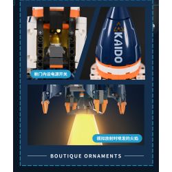 KAIDO KD99001 99001 non  TÊN LỬA ROBOT CĂN CỨ CHAOCHUANG XINGPIN 3IN1 bộ đồ chơi xếp lắp ráp ghép mô hình  FUTURE ROBOTS Kỹ Thuật Công Nghệ Cao Mô Hình Phương Tiện