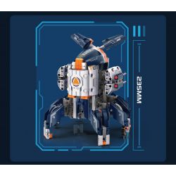 KAIDO KD99001 99001 non  TÊN LỬA ROBOT CĂN CỨ CHAOCHUANG XINGPIN 3IN1 bộ đồ chơi xếp lắp ráp ghép mô hình  FUTURE ROBOTS Kỹ Thuật Công Nghệ Cao Mô Hình Phương Tiện