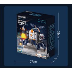 KAIDO KD99001 99001 non  TÊN LỬA ROBOT CĂN CỨ CHAOCHUANG XINGPIN 3IN1 bộ đồ chơi xếp lắp ráp ghép mô hình  FUTURE ROBOTS Kỹ Thuật Công Nghệ Cao Mô Hình Phương Tiện