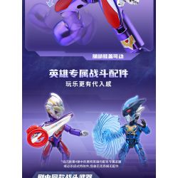 Enlighten 75026 Qman 75026 non  VIÊN ĐẠN THỨ 4 CỦA MÔ HÌNH ULTRAMAN THỜI ĐẠI REIWA CHUYỂN ĐỘNG VÀ RỰC RỠ bộ đồ chơi xếp lắp ráp ghép mô hình