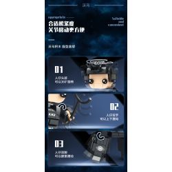WOMA C0596 0596 non  ĐỘI CẢNH SÁT ĐẶC BIỆT 4 ĐIỀU TRA VIÊN HÀNH ĐỘNG KẺ TẤN CÔNG CHỐNG CHÁY NỔ CHỈ HUY SNIPER bộ đồ chơi xếp lắp ráp ghép mô hình Swat Special Force SWAT CORPS Đặc Nhiệm 745 khối