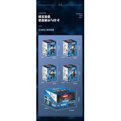 WOMA C0596 0596 non  ĐỘI CẢNH SÁT ĐẶC BIỆT 4 ĐIỀU TRA VIÊN HÀNH ĐỘNG KẺ TẤN CÔNG CHỐNG CHÁY NỔ CHỈ HUY SNIPER bộ đồ chơi xếp lắp ráp ghép mô hình Swat Special Force SWAT CORPS Đặc Nhiệm 745 khối