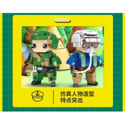 WOMA C0854 0854 non  QUYỀN LỰC QUÂN SỰ 4 HẢI ĐỘI KHÔNG LƯỢNG ĐẶC BIỆT bộ đồ chơi xếp lắp ráp ghép mô hình Military Army THE MILITARY STRENGTH Quân Sự Bộ Đội 732 khối