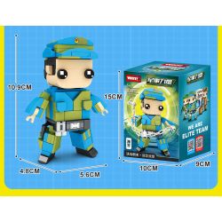 WOMA C0854 0854 non  QUYỀN LỰC QUÂN SỰ 4 HẢI ĐỘI KHÔNG LƯỢNG ĐẶC BIỆT bộ đồ chơi xếp lắp ráp ghép mô hình Military Army THE MILITARY STRENGTH Quân Sự Bộ Đội 732 khối