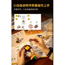 WEKKI 506186 non  NGÀY XỬA XƯA PINOCCHIO bộ đồ chơi xếp lắp ráp ghép mô hình Creator Expert FAIRY TALE TOWN PINOCCHIO Chuyên Gia Sáng Tạo