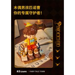 WEKKI 506186 non  NGÀY XỬA XƯA PINOCCHIO bộ đồ chơi xếp lắp ráp ghép mô hình Creator Expert FAIRY TALE TOWN PINOCCHIO Chuyên Gia Sáng Tạo
