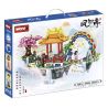 WOMA C0348 0348 non  GIAN HÀNG PHONG LÂN bộ đồ chơi xếp lắp ráp ghép mô hình FENGCHU PAVILION 1363 khối