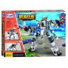 Winner 5128 non  RỒNG CỔ DÀI bộ đồ chơi xếp lắp ráp ghép mô hình MECHA DINOSAUR 308 khối