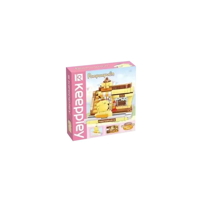 KEEPPLEY K20810 20810 non  VƯƠN TỚI CỬA HÀNG BÁNH PUDDING VÌ SAO bộ đồ chơi xếp lắp ráp ghép mô hình Hello Kitty