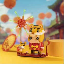 PANTASY 99003 non  CON HỔ bộ đồ chơi xếp lắp ráp ghép mô hình