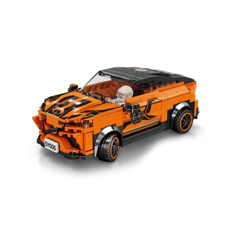 MINGDI 10057 non  XE BUÝT TRỞ LẠI CỦA URVS bộ đồ chơi xếp lắp ráp ghép mô hình DREAM CAR 290 khối