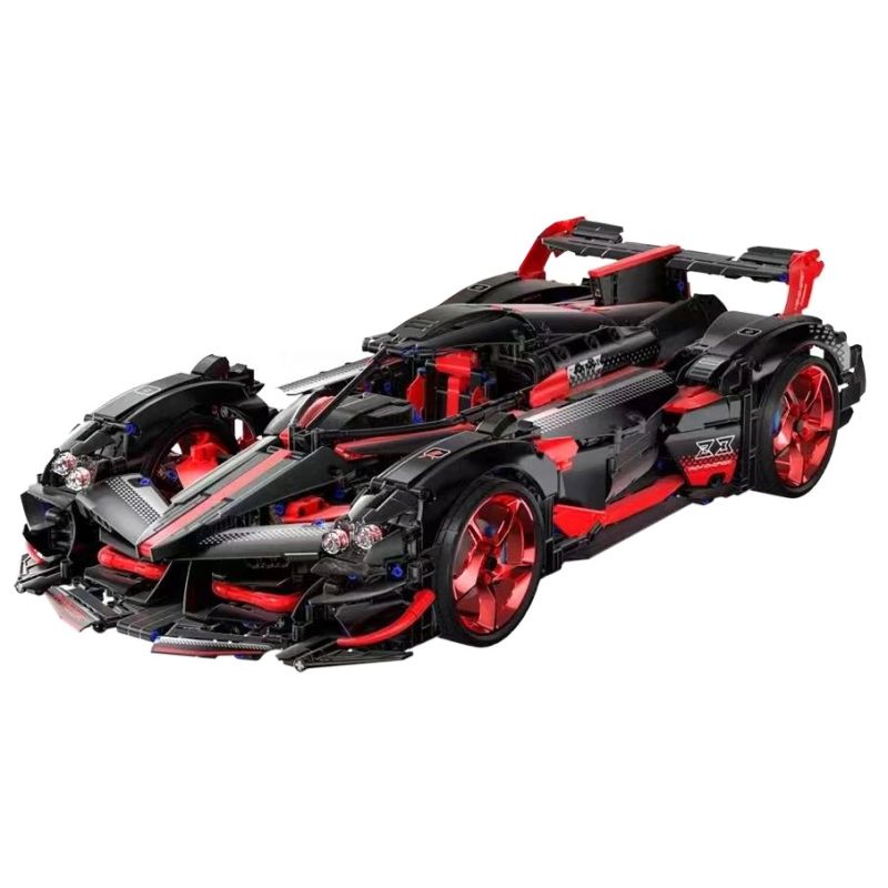 THOUSAND WHEAT QM00010 00010 non  XE THỂ THAO CHIẾN HẠM TACHYON tỷ lệ 1:8 bộ đồ chơi xếp lắp ráp ghép mô hình 2914 khối