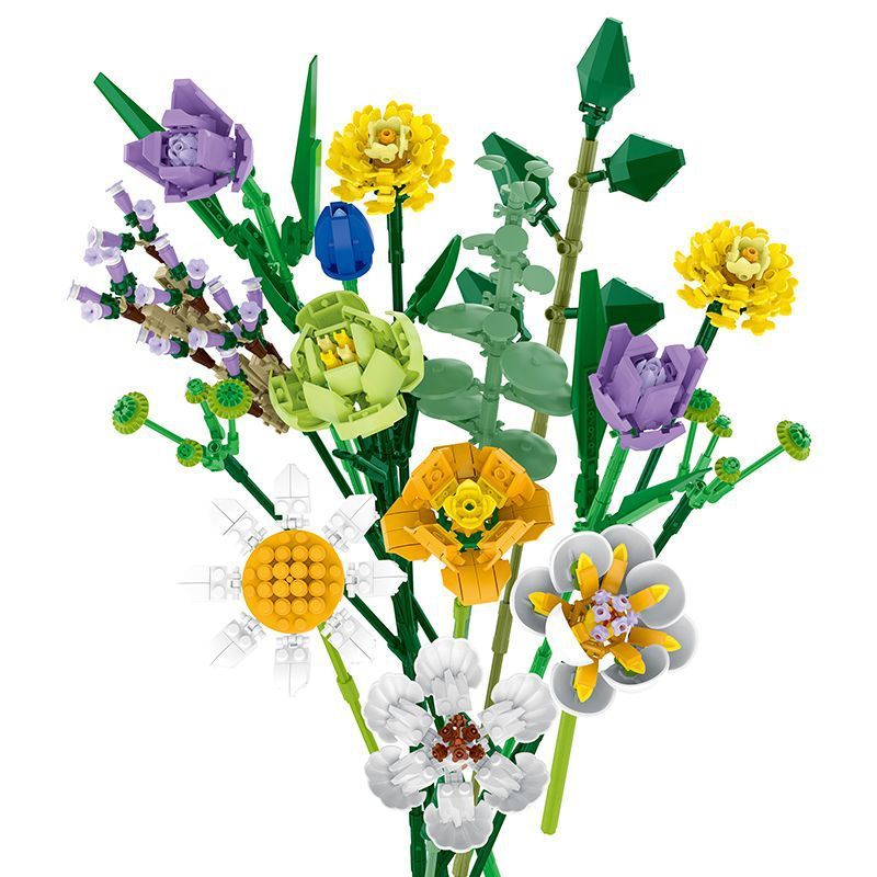 MorkModel 034005 Mork Model 034005 non  TẤT CẢ CÁC CÁCH ĐỂ MẶT TRỜI bộ đồ chơi xếp lắp ráp ghép mô hình Creator Expert BOUQUE Chuyên Gia Sáng Tạo 997 khối