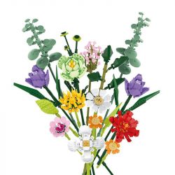 MorkModel 034004 Mork Model 034004 non  BIỂN TÌNH LÃNG MẠN bộ đồ chơi xếp lắp ráp ghép mô hình Creator Expert BOUQUE Chuyên Gia Sáng Tạo 836 khối