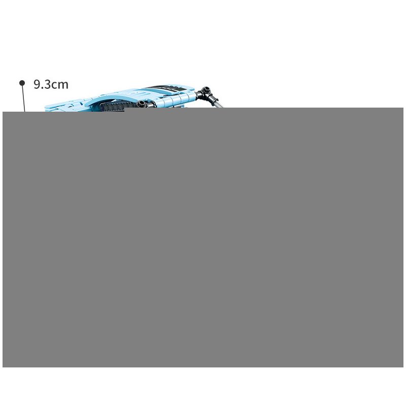 Decool 22051 Jisi 22051 non  4 MÔ HÌNH bộ đồ chơi xếp lắp ráp ghép mô hình Mini Racing Pacemaker Đua Xe Mini 90 khối