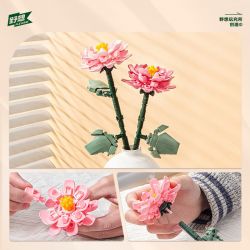 PLEYERID M38-B1101 B1101 1101 M38B1101 38-B1101 non  DÒNG HOA TRÁI TIM bộ đồ chơi xếp lắp ráp ghép mô hình Flowers