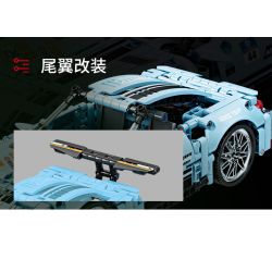 Decool 22051 Jisi 22051 non  4 MÔ HÌNH bộ đồ chơi xếp lắp ráp ghép mô hình Mini Racing Pacemaker Đua Xe Mini 90 khối