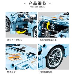 Decool 22051 Jisi 22051 non  4 MÔ HÌNH bộ đồ chơi xếp lắp ráp ghép mô hình Mini Racing Pacemaker Đua Xe Mini 90 khối