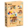 INBRIXX 881201 non  GẤU BÔNG KEM MACRON bộ đồ chơi xếp lắp ráp ghép mô hình TEDDY BEAR ICE CREAM WORLD
