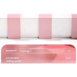 QIZHILE 6532 non  ROBOT ĐỒNG HÀNH LISNER LINA bộ đồ chơi xếp lắp ráp ghép mô hình  Kỹ Thuật Công Nghệ Cao Mô Hình Phương Tiện