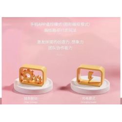 QIZHILE 6532 non  ROBOT ĐỒNG HÀNH LISNER LINA bộ đồ chơi xếp lắp ráp ghép mô hình  Kỹ Thuật Công Nghệ Cao Mô Hình Phương Tiện