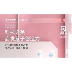 QIZHILE 6532 non  ROBOT ĐỒNG HÀNH LISNER LINA bộ đồ chơi xếp lắp ráp ghép mô hình  Kỹ Thuật Công Nghệ Cao Mô Hình Phương Tiện